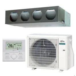 Climatiseur Fujitsu gainable KMLA 6.0kW ARXG22KMLB + AOEG22KBTB Performance Monosplit pour application commerciale