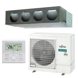 Climatiseur Fujitsu gainable KMLA 8.5kW ARXG30KMLA + AOEG30KBTB Performance Monosplit pour application commerciale