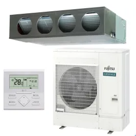 Climatiseur Fujitsu gainable KMLA 12.1kW ARXG45KMLA + AOEG45KBTB Performance Monosplit pour application commerciale