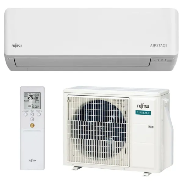 Climatiseur mono split FUJITSU ASEG18KMTE + AOEG18KMTA 5.2kW série KM pour grande pièce DC Inverter