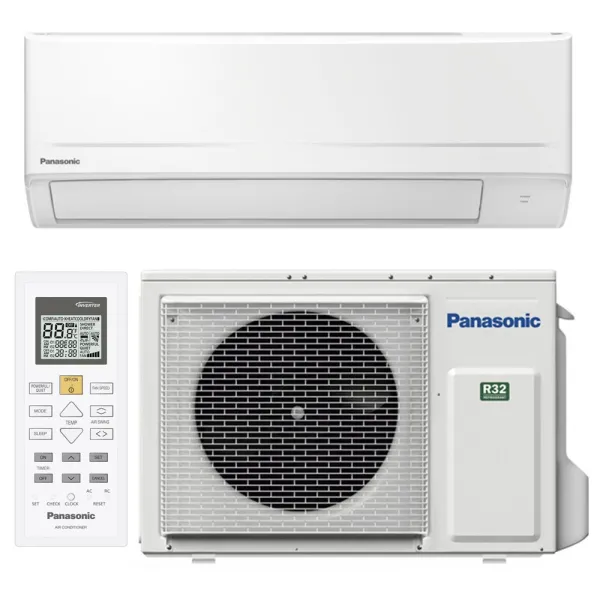 Climatiseur PANASONIC CS-BZ60ZKE + CU-BZ60ZKE 6.0kW Serie BZ Ultra-Compact PAC air-air Inverter Réversible Silencieuse