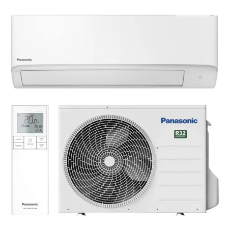 Climatiseur PANASONIC CS-TZ60ZKEW + CU-TZ60ZKE 6.0kW Serie TZ Compact WiFi PAC air-air Inverter Réversible Silencieuse
