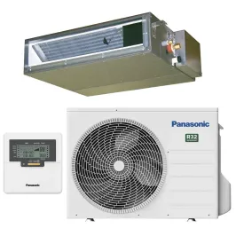 Climatiseur PANASONIC gainable Basse Pression Statique 3.5kW CS-Z35UD3EAW + CU-Z35UBEA PAC air-air Inverter Compact Silencieuse