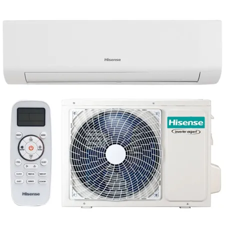 Climatiseur mono split HISENSE Mural Energy Ultra 7kW KE70KT01G + AS70KT01W WiFi de série PAC air/air Inverter Silencieuse