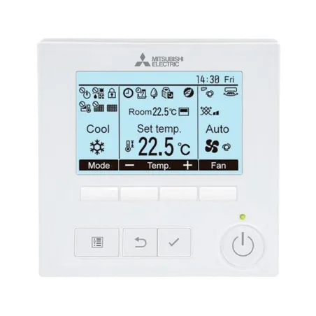 Télécommande filaire PAR-41MAA pour climatiseurs Mitsubishi Electric