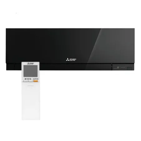 Climatiseur mural MITSUBISHI Série Design MSZ-EF35VGKB 3.5kW Noir Brillant WiFi Mural Multi Split Inverter Réversible