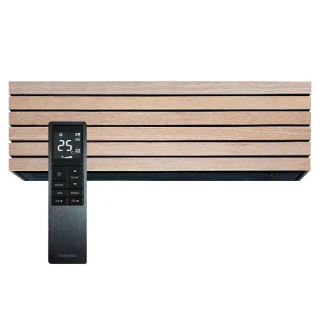 Climatisation Toshiba Daiseikai 10 RAS-B10S4KVDG-E Puissance 2.5kW Multi Split Mural Wood WiFi de série PAC Inverter