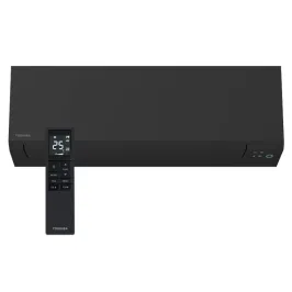 Climatiseur Toshiba Shorai Edge RAS-B24G3KVSGB-E 7.0kW Mural Noir Multi Split taille 24 PAC air-air Inverter Réversible
