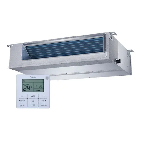 Climatiseur gainable Midea MTIU-09HWFNX(GA) 2.6kW Multi Split Inverter Livré avec commande filaire