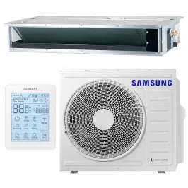 Climatiseur SAMSUNG gainable Slim 5.0kW AC052BNLDKG/EU + AC052RXADKG/EU Monosplit Livré avec Télécommande filaire
