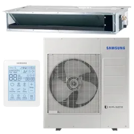 Climatiseur SAMSUNG gainable Slim 7.1kW AC071BNLDKG/EU + AC071RXADKG/EU Monosplit Livré avec Télécommande filaire