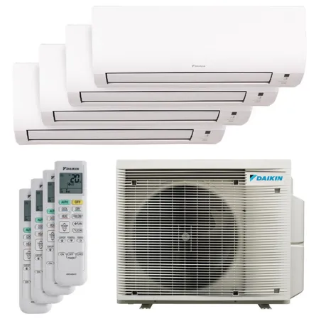 Quadri split DAIKIN Comfora 4MXM80A9 FTXP-N9 8kW tailles 20 + 20 + 25 + 35 FTXP20N9 + FTXP20N9 + FTXP25N9 + FTXP35N9
