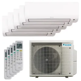 Penta split DAIKIN Comfora 5MXM90A9 FTXP-N 9kW tailles 20 + 20 + 20 + 25 + 25 FTXP20N9 (x3) + FTXP25N9 (x2) WiFi de série