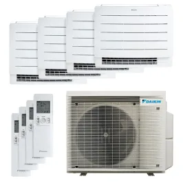 Quadri split DAIKIN Perfera 4MXM68A9 FVXM-A9 6.8kW tailles 20 + 20 + 20 + 25 Console CVXM20A9 + CVXM20A9 + CVXM20A9 + FVXM25A9