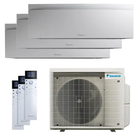Climatiseur tri split DAIKIN Emura 3 3MXM68A9 FTXJ-AW 6.8kW tailles 25 + 25 + 35 Blanc FTXJ25AW + FTXJ25AW + FTXJ35AW