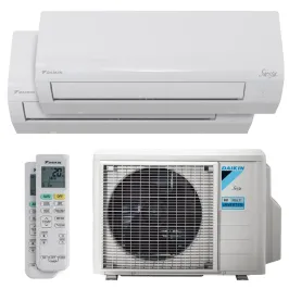 Climatisation bi split DAIKIN Siesta 2AMXF50A ATXF-G 5kW tailles 35 + 35 ATXF35G + ATXF35G WiFi de série
