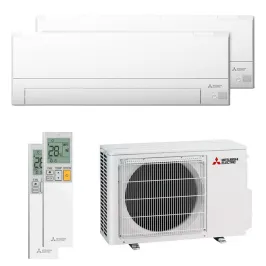 Climatiseur bi split Mitsubishi MSZ-BT MXZ-2F42VF4 4.2kW tailles 20 + 35 MSZ-BT20VGK + MSZ-BT35VGK WiFi de série
