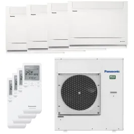 Quadri split PANASONIC Console UFE CU-4Z80TBE 8kW tailles 20 + 20 + 20 + 35 CS-MZ20UFEA (x3) + CS-Z35UFEAW