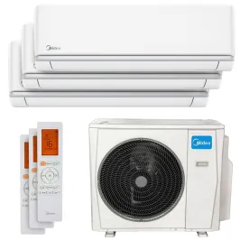 Climatiseur tri split Midea Elegance 10.5kW M4O-36FN8-Q tailles 35 + 35 + 35 MSAGSBU-12HRDN8 (x3)