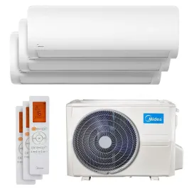 Climatiseur tri split Midea XTREME PRO WIFI 8kW M3OA-27HFN8-Q tailles 25 + 25 + 35 MSAGBU-09HRFN8 (x2) + MSAGBU-12HRFN8