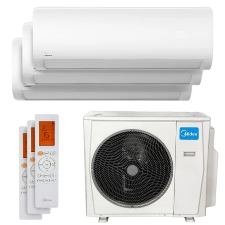 Climatiseur tri split Midea XTREME PRO WIFI 10.5kW M4O-36FN8-Q tailles 35 + 35 + 35 MSAGBU-12HRFN8 (x3)