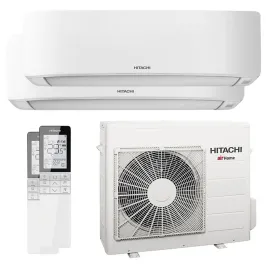 Climatiseur bi split HITACHI AirHome 400 RAM-G68N3HAE 6.8kW Tailles 25 + 50 WiFi RAK-DJ25RHAE + RAK-DJ50RHAE PAC air-air