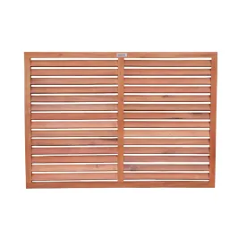 Face arrière seule pour cache climatisation en bois exotique