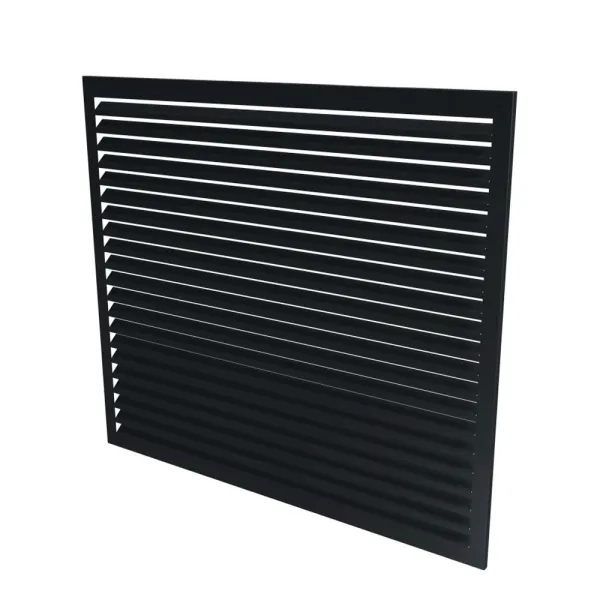 Face arrière seule pour cache climatisation en RAL 7016 Gris Anthracite