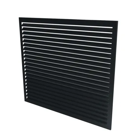 Face arrière seule pour cache climatisation en RAL 7016 Gris Anthracite