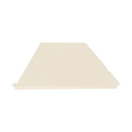 Face de dessous seule pour cache climatisation en Alu RAL 1015 Ivoire Clair