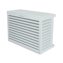 Cache climatisation en Alu RAL 7035 Gris Clair