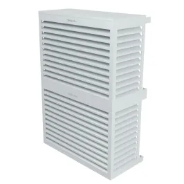 Cache climatisation modèle double en Alu RAL 7035 Gris Clair