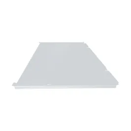 Face de dessous seule pour cache climatisation en Alu RAL 7035 Gris Clair