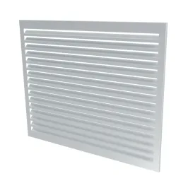 Face arrière seule pour cache climatisation en RAL 7035 Gris Clair