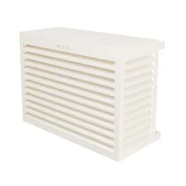 Cache climatisation en Alu RAL 9001 Blanc Crème