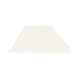 Face de dessous seule pour cache climatisation en Alu RAL 9001 Blanc Crème