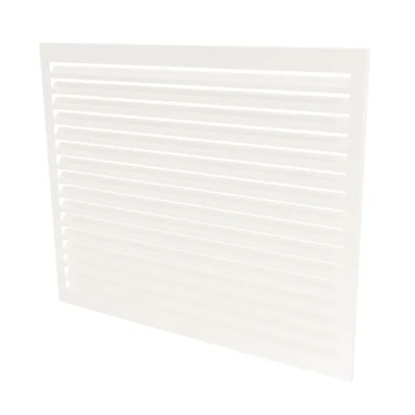 Face arrière seule pour cache climatisation en RAL 9001 Blanc Crème