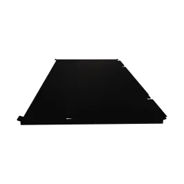 Face de dessous seule pour cache climatisation en Alu RAL 9005 Noir Foncé