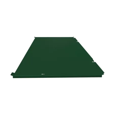 Face de dessous seule pour cache climatisation en Alu RAL 6005 Vert Mousse