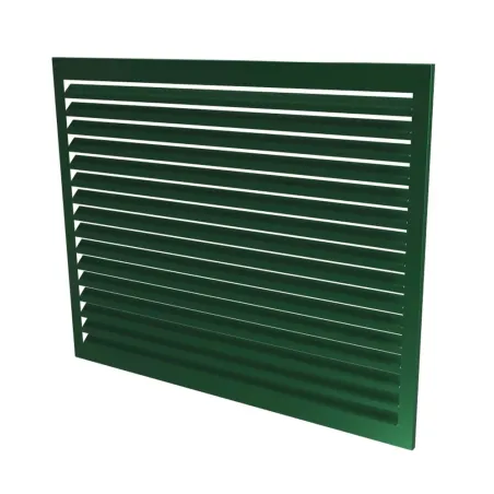 Face arrière seule pour cache climatisation en RAL 6005 Vert Mousse