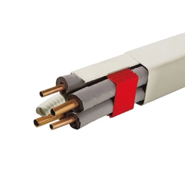 Goulotte climatisation Artiplastic CANALSPLIT couleur Ivoire Longueur 2 mètres