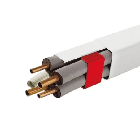 Goulotte climatisation Artiplastic CANALSPLIT couleur Blanc Longueur 2 mètres