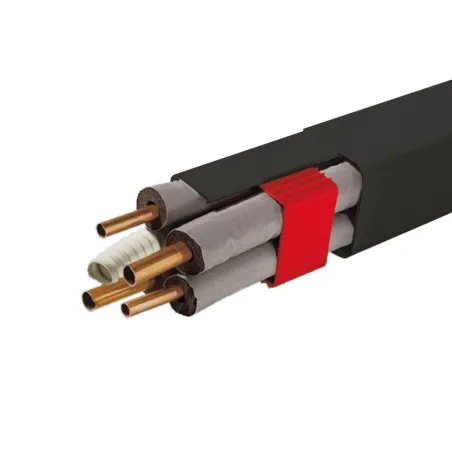 Goulotte climatisation Artiplastic CANALSPLIT couleur Gris Anthracite Longueur 2 mètres