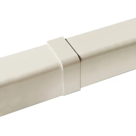 Raccord entre goulotte Artiplastic couleur Ivoire