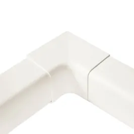 Angle interne à 90° pour goulotte Artiplastic couleur Blanc