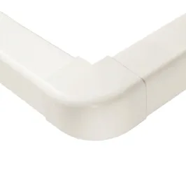 Angle externe à 90° pour goulotte Artiplastic couleur Blanc