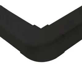 Angle externe à 90° pour goulotte Artiplastic couleur Gris Anthracite