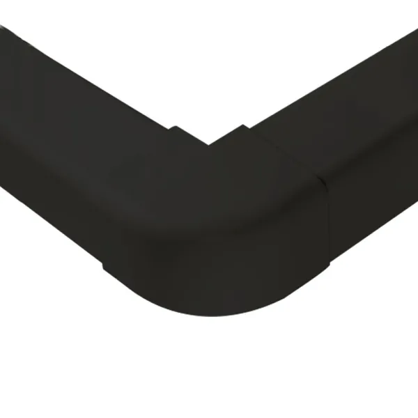 Angle externe à 90° pour goulotte Artiplastic couleur Gris Anthracite