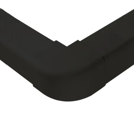 Angle externe à 90° pour goulotte Artiplastic couleur Gris Anthracite