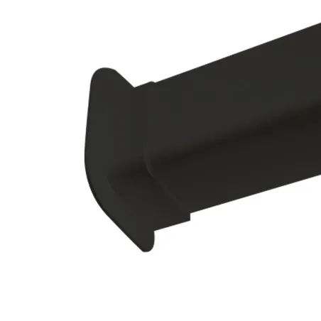 Passage de mur pour goulotte Artiplastic couleur Gris Anthracite